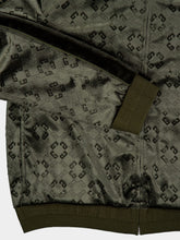 Givenchy Green Monogram Velvet Jacket