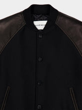 Givenchy Black Logo Paris Bomber Jacket