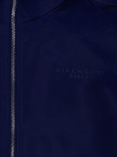 Givenchy Navy Polyfaille Windbreaker