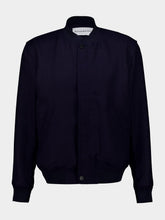 Givenchy Navy Wool Double Stripe Jacket