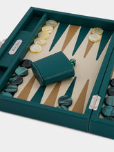 Hector Saxe Paris Avocado Medium Baptiste Backgammon Set
