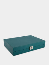 Hector Saxe Paris Avocado Medium Baptiste Backgammon Set