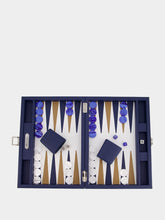 Hector Saxe Paris Bleu de France Medium Baptiste Backgammon Set