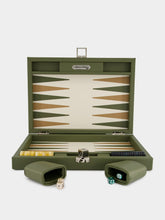 Hector Saxe Paris Khaki Clair Medium Baptiste Backgammon Set