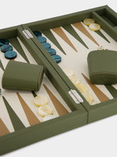 Hector Saxe Paris Khaki Clair Medium Baptiste Backgammon Set