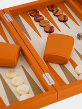 Hector Saxe Paris Orange Medium Baptiste Backgammon Set