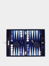 Hector Saxe Paris Backgammon Medium Blue Denim