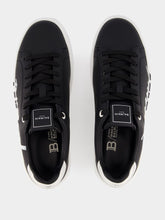 Balmain B-Court Calfskin Printed Logo Sneakers