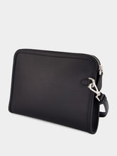 Dolce & Gabbana Black Woven Calfskin Clutch Bag