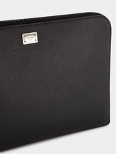 Dolce & Gabbana Black Leather Pouch