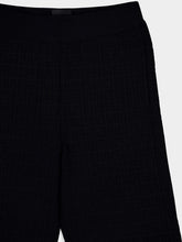Givenchy Viscose-Wool 4G Knit Trousers