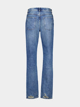 Givenchy Ocean Blue Slim Fit Jeans in Washed Denim