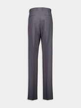 Givenchy Medium Grey Slim-Fit Wool Tailored Pants