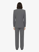 Givenchy Medium Grey Slim-Fit Wool Tailored Pants