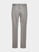 Givenchy Cloud Grey Straight Fit Cotton Jeans
