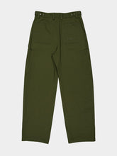 Givenchy Khaki Couture Seam Cotton Cargo Trousers