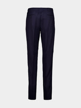 Givenchy Navy Couture Seam Striped Wool Joggers