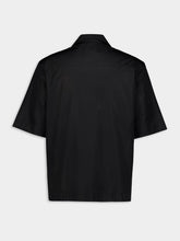 Givenchy Black Boxy Fit Shirt in Poplin