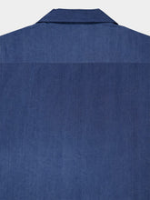 Givenchy Sky Blue Ozone Washed Denim Chambray Shirt