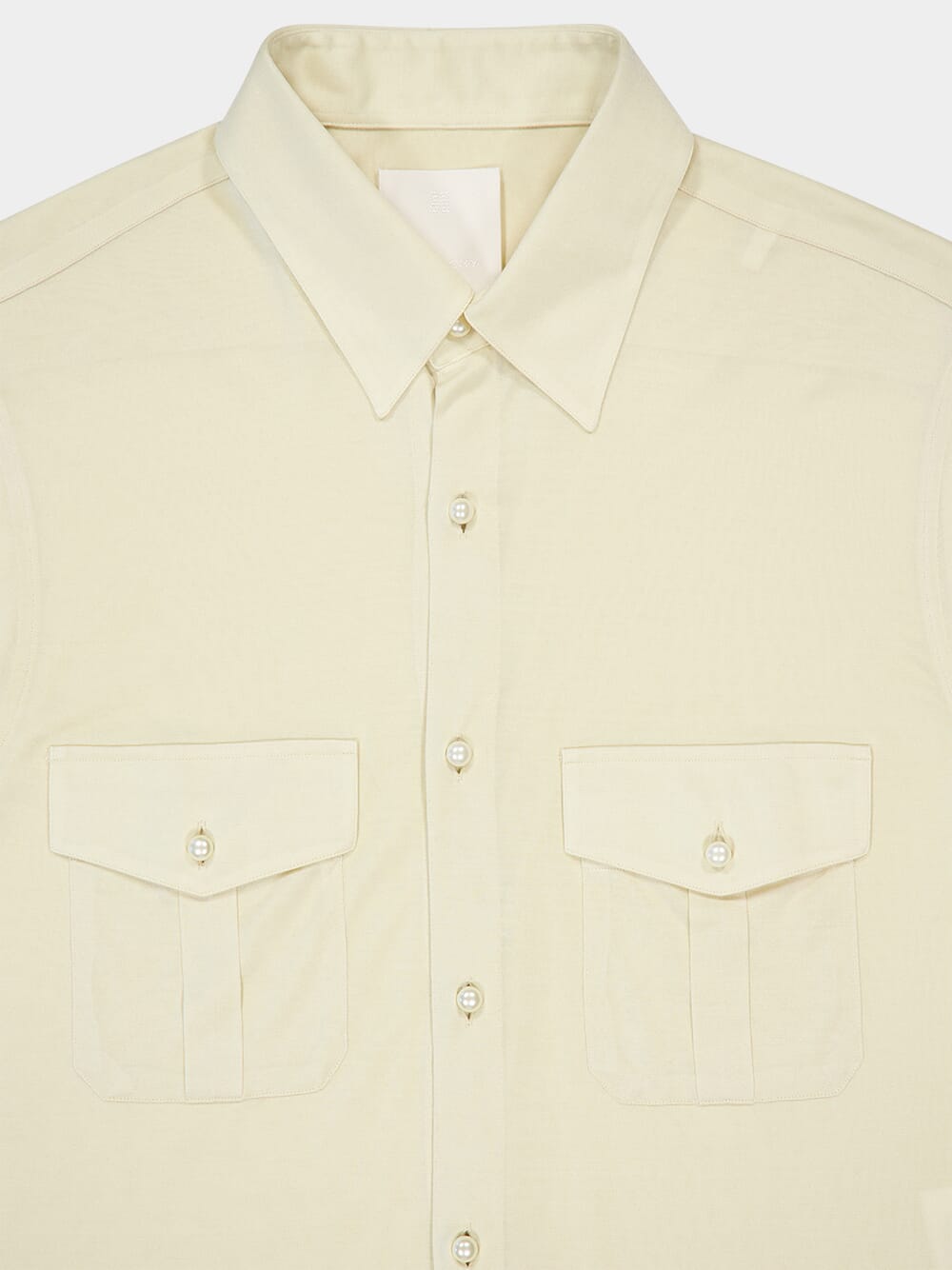 Military Fit Silk Shirt