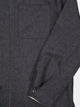 Givenchy Grey Wool Zipped Shirt