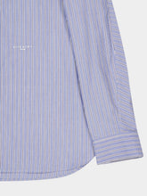 Givenchy Navy Stripe Cotton Button-Up Shirt