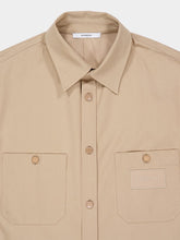 Givenchy Beige Cotton Short-Sleeved Shirt