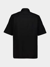 Givenchy Black Couture Seam Zipped Shirt