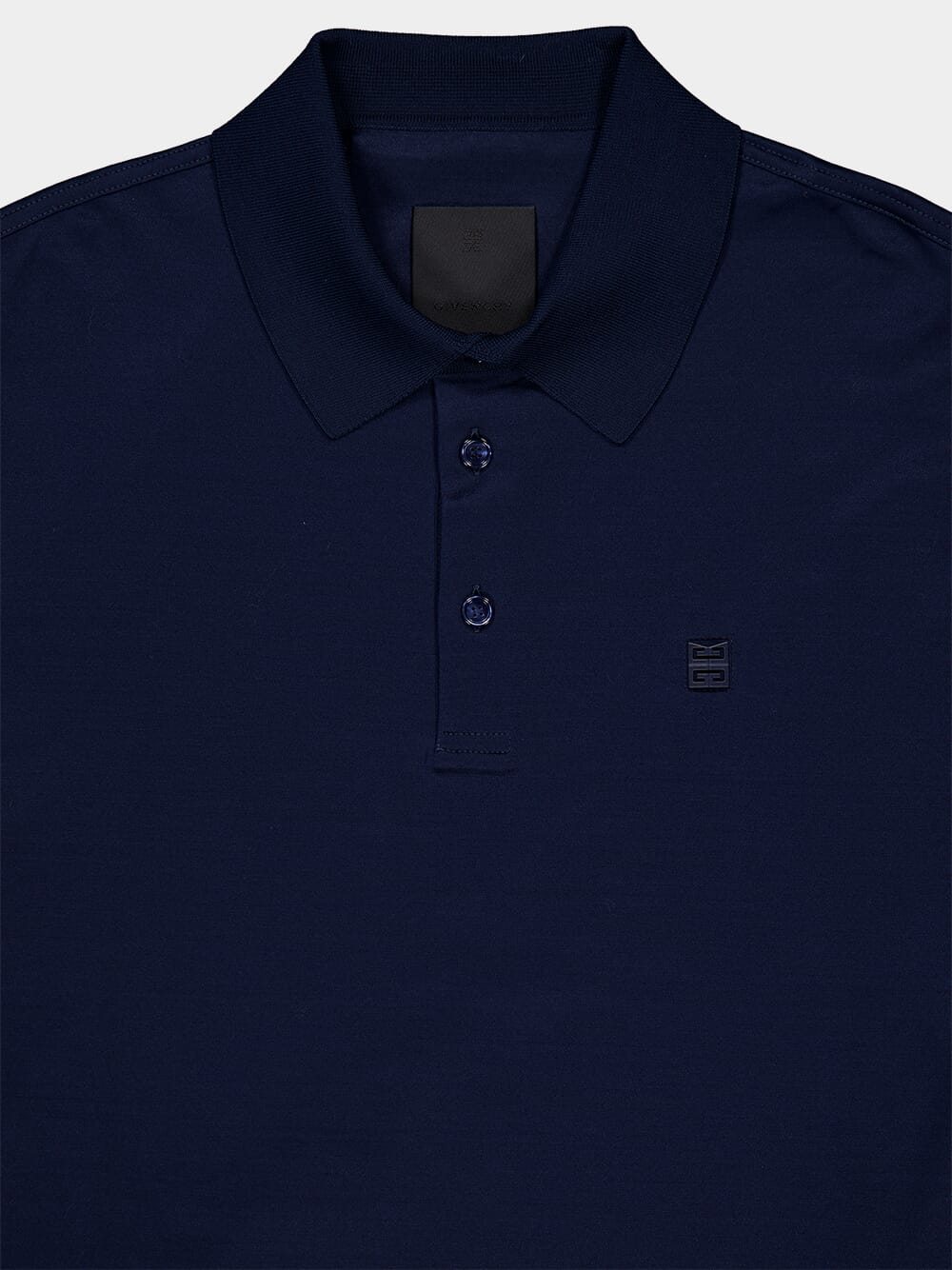 Blue Cotton Polo