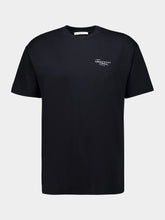Givenchy Black Logo Stamp T-Shirt