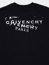 Givenchy Black Logo Stamp T-Shirt