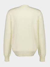 Givenchy Ecru Cotton Paris Sweater