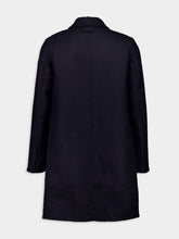 Givenchy Night Blue Teddy Virgin Wool Short Coat