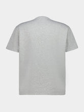 Givenchy Light Grey Cotton T-Shirt with Logo Patch