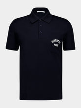 Givenchy Navy Blue Givenchy Logo Polo Shirt