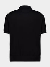 Givenchy Black Cotton Polo Shirt