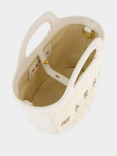 Marni Tropicalia Micro Bag in Shell White
