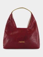 Marni Cherry Red Mini Top Handle Bag