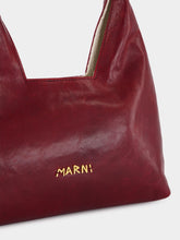 Marni Cherry Red Mini Top Handle Bag