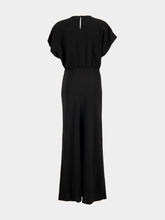 Matteau Black Bias Midi Tee Dress
