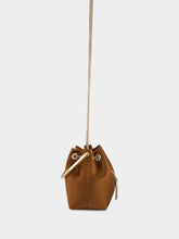 Jimmy Choo Bronze Satin Bon Bon Handbag