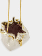 Jimmy Choo Champagne Bon Bon Gold Bucket Bag