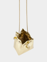 Jimmy Choo Gold Bon Bon Mirror Mini Bag