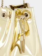 Jimmy Choo Gold Bon Bon Mirror Mini Bag