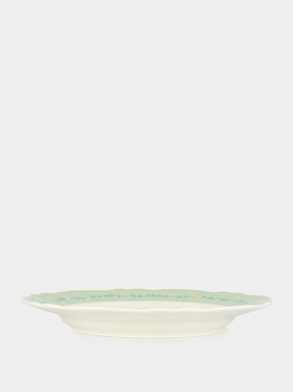 Botanical Porcelain Green Dinner Plate