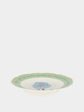 Bitossi Green Flower Soup/Pasta Plate