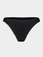 Bond-Eye Textured Black Bikini Brief