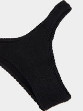 Bond-Eye Textured Black Bikini Brief