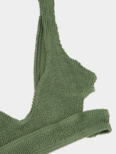 Bond-Eye Khaki Nino Crop Bikini Top