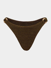 Bond-Eye Cocoa Ring Scene Bikini Bottom